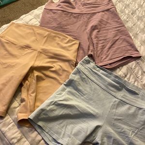 bundle of 3 shorts
